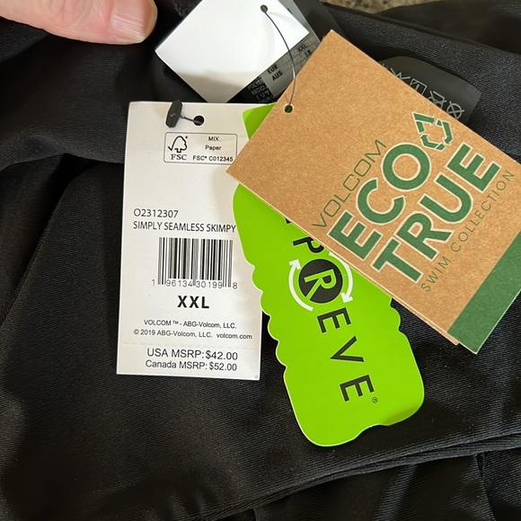 NWT Volcom Simply Seamless Skimpy Bottoms, XXL - Picture 5 of 5